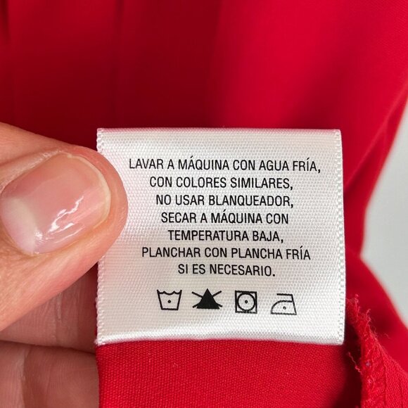 Covington Woman‎ red blutton down blouse size 16W- 18w - Picture 7 of 7